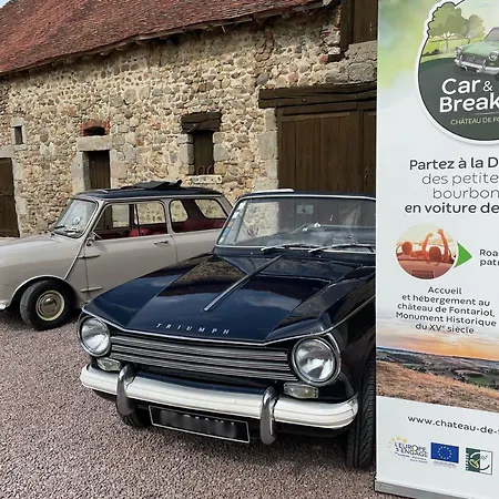 게스트하우스 Maison D'hote Du Chateau De Fontariol Le Theil (Allier)